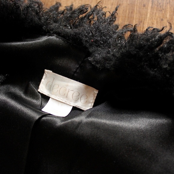 Decree Black Shag Vest Medium - Picture 3 of 3